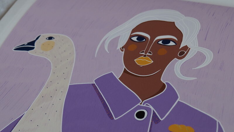 The-snow-goose-and-the-woman_close-up_Virginia-Elena-Patrone