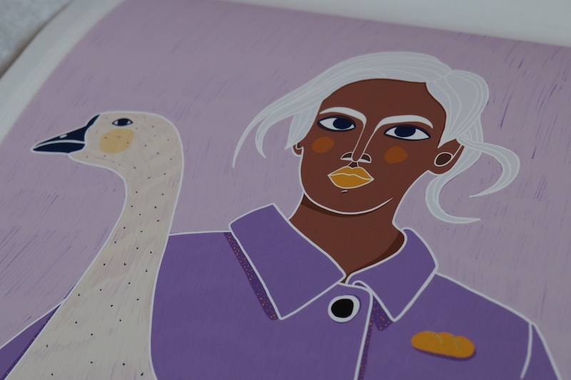 Snow goose Protection, bravery and loyalty Virginia Elena Patrone