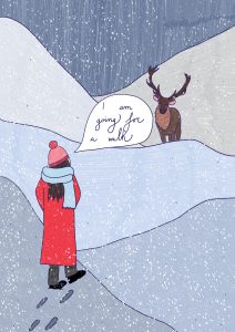Winter Hug Serie_Deer Hug_Virginia Elena Patrone