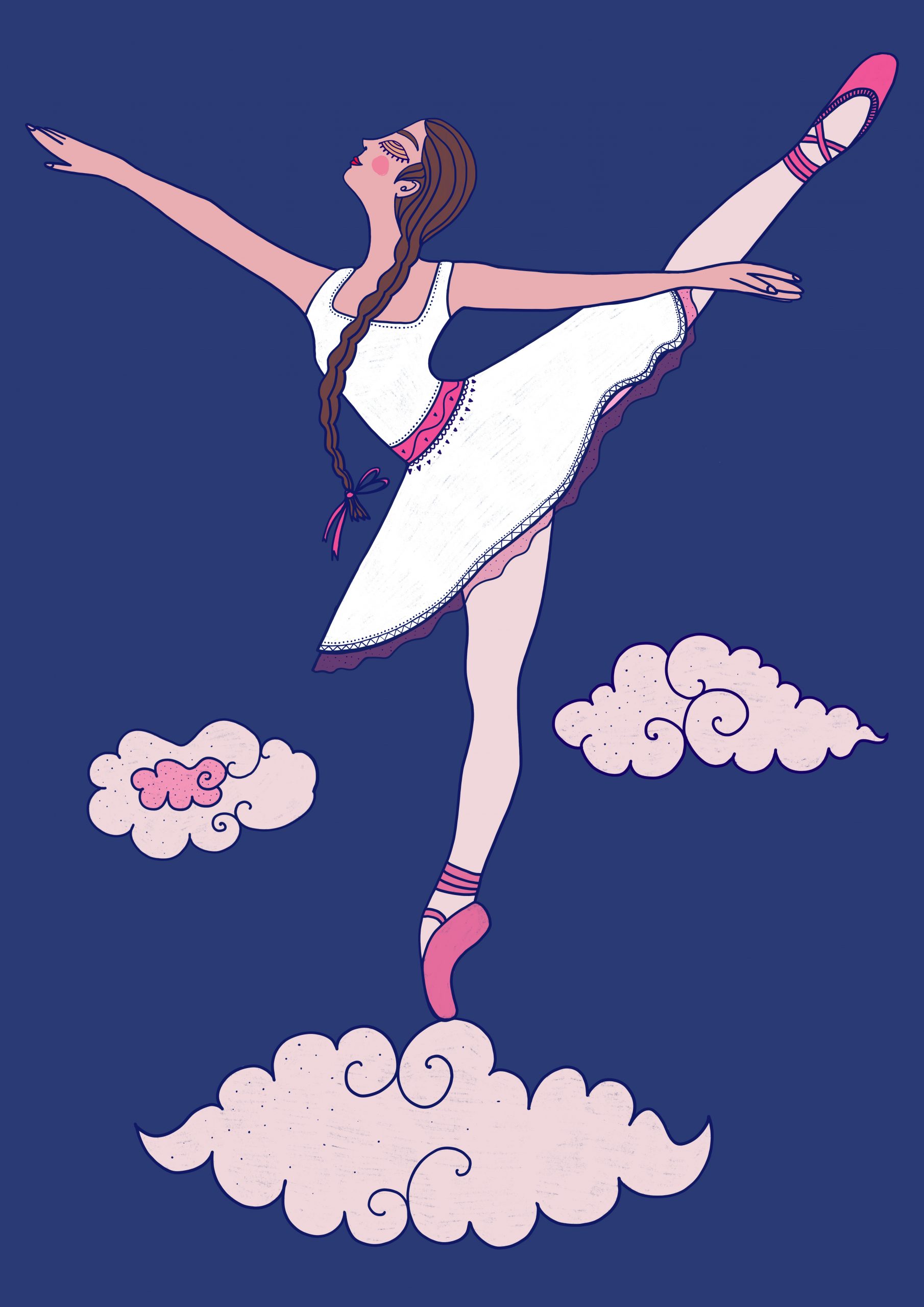 Custom Illustration – Ballerina